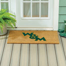 William & Mary Large Full Color Coir Mat, 36"x24"