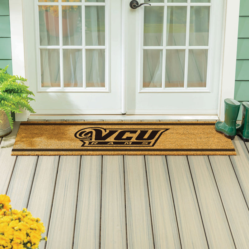 Virginia Commonwealth University Extra Large One Color Coir Mat, 60"x24"
