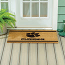 Clemson University Large One Color Coir Mat, 36"x24"