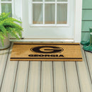 University of Georgia  Large One Color Coir Mat, 36"x24"