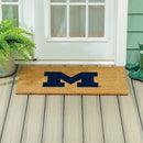 University Of Michigan Large Full Color Coir Mat, 36"x24"