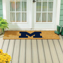 University Of Michigan Extra Large Full Color Coir Mat, 60"x24"