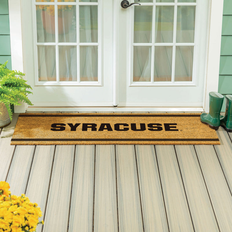 Syracuse University Extra Large One Color Coir Mat, 60"x24"