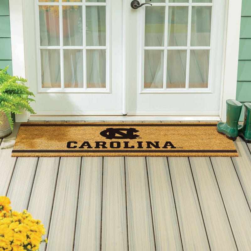 University of North Carolina Extra Large One Color Coir Mat, 60"x24"