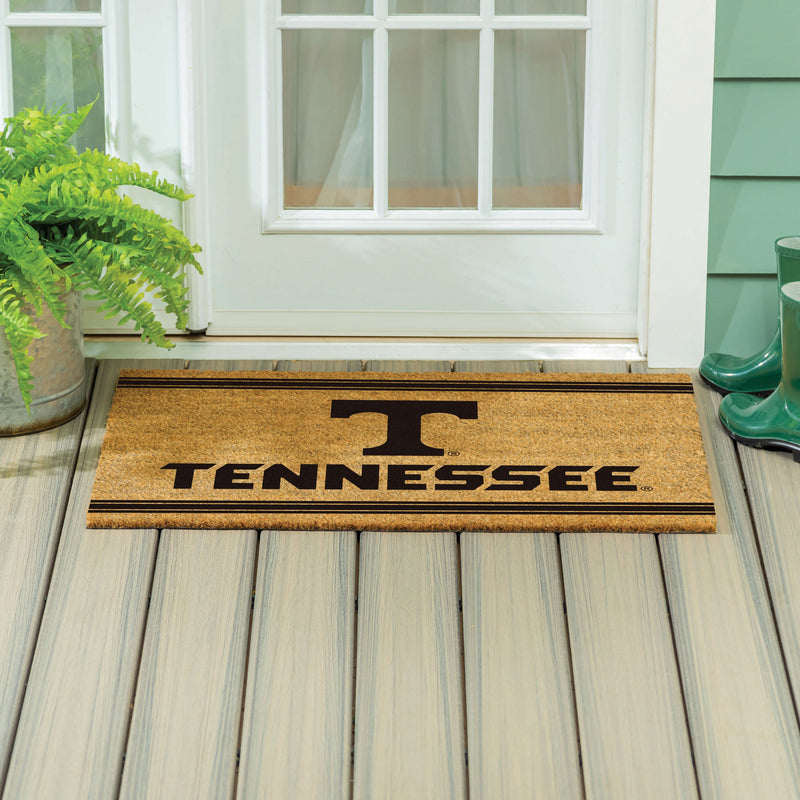 University of Tennessee Large One Color Coir Mat, 36"x24"