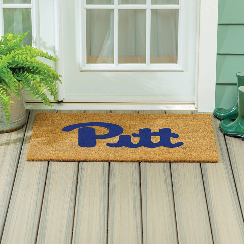 University of Pittsburgh Large Full Color Coir Mat, 36"x24"