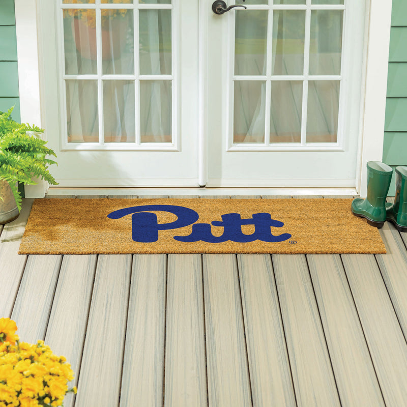 University of Pittsburgh Extra Large Full Color Coir Mat, 60"x24"