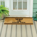 Texas Tech University Large One Color Coir Mat, 36"x24"