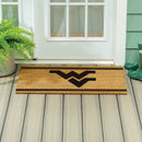 West Virginia University Large One Color Coir Mat, 36"x24"