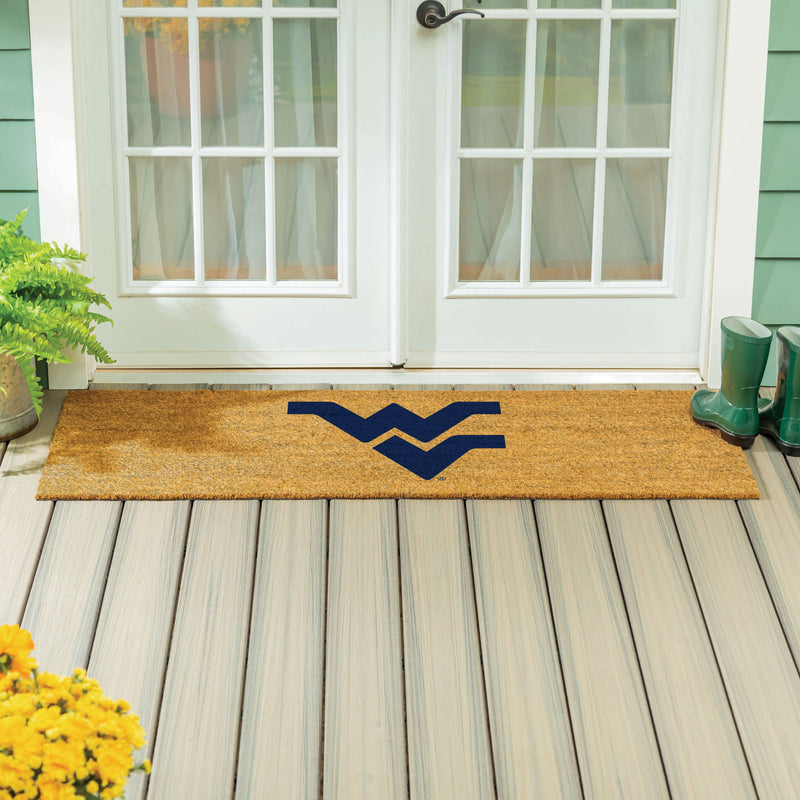 West Virginia University Extra Large Full Color Coir Mat, 60"x24"
