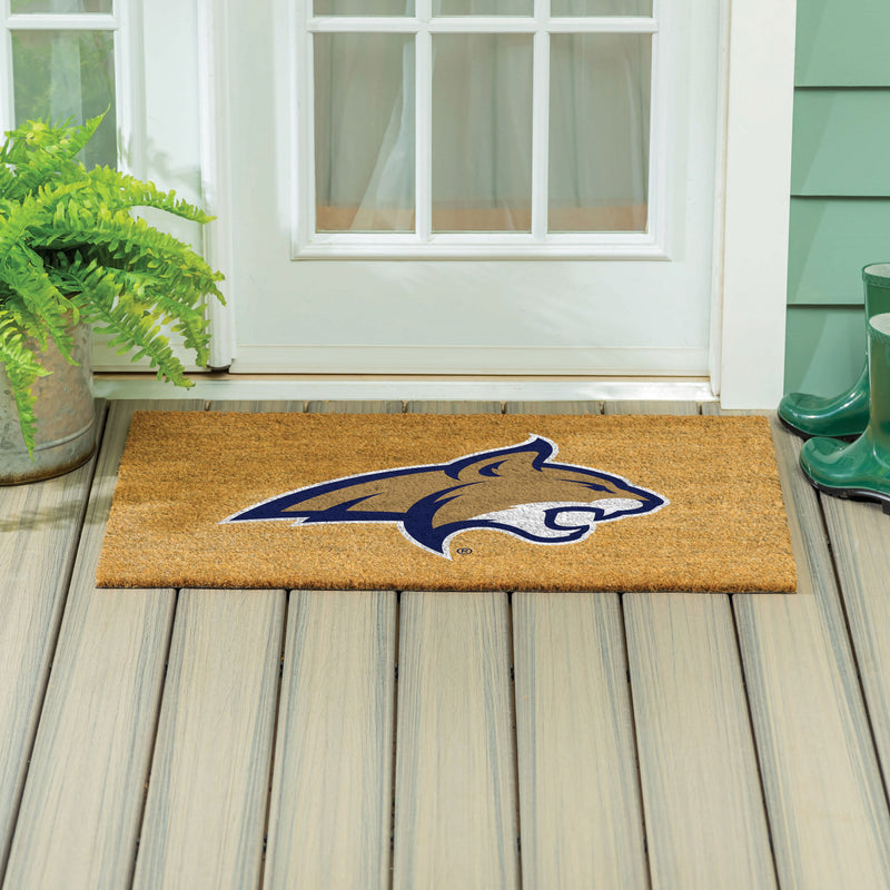 Montana State University Large Full Color Coir Mat, 36"x24"