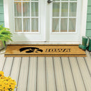 University of Iowa Extra Large One Color Coir Mat, 60"x24"