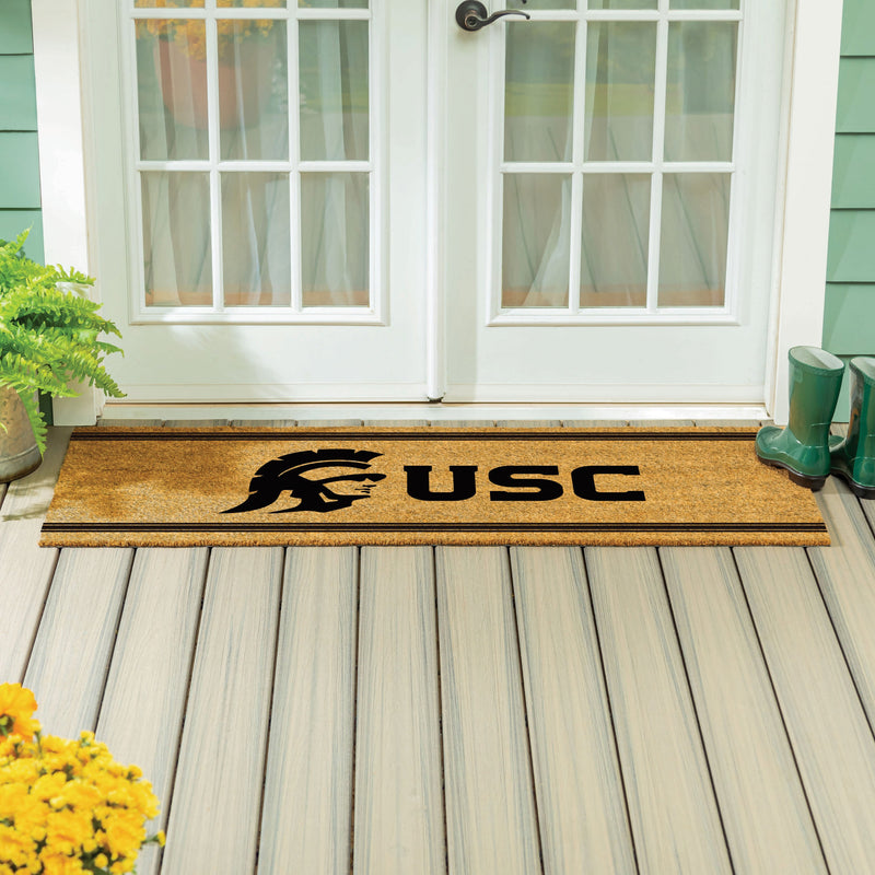 University of Southern California Extra Large One Color Coir Mat, 60"x24"