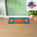 28" x 16" PVC Trapper Mat, Come Back with Tickets, Miami Dolphins