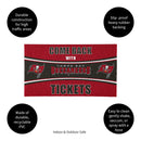 28" x 16" PVC Trapper Mat, Come Back with Tickets, Tampa Bay Buccaneers