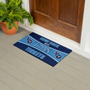 28" x 16" PVC Trapper Mat, Come Back with Tickets, Tennessee Titans