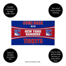 28" x 16" PVC Trapper Mat, Come Back with Tickets, New York Rangers