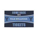 28" x 16" PVC Trapper Mat, Come Back with Tickets, Yale University