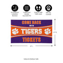28" x 16" PVC Trapper Mat, Come Back with Tickets, Clemson University