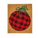 Seasonal Interchangeable Coir Mat Panel, Set of 4: Daisy/Bee/Pumpkin/Ornament