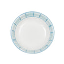 Evergreen Home Accents,13.75" Melamine Serving Bowl, Winter Frost,13.75x13.75x2.8 Inches