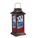 Solar Garden Lantern, New York Giants
