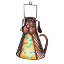 8.3" Solar Glass Lanterns, Dog