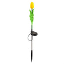 Solar Artificial Floral Garden Stake, 3 ASST, 12PC CDU