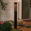 Starburst Laser Cut Solar Garden Column