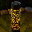 Starburst Laser Cut Solar Garden Column
