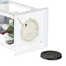 Plastic Brick Solar Lantern w/ Holiday Wreath