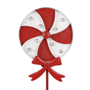 Solar LED Peppermint Garden Stakes, 2 Asst, 6 of each, CDU of 12