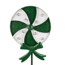 Solar LED Peppermint Garden Stakes, 2 Asst, 6 of each, CDU of 12