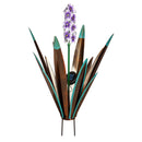 22"H Metal Wildflower Solar Garden Stake 2 ASST, 3 of EA, 6PC CDU