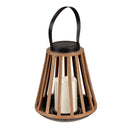Caged Candle Holder Solar Lantern 2 ASST