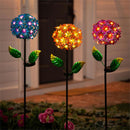 What She Shed Garden Stake, Solar Hydrangea, 30"H, CDU
