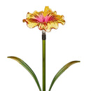 27"H Solar Garden Stake, Hibiscus Flower, In CDU