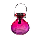 5"H Solar Lantern, Ombre Art Glass, In CDU