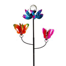 Solar Butterfly Spinner, Blue & Yellow