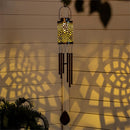Multi-Color Solar Lantern Wind Chime, Set of 3