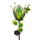 27"H Solar Garden Stake, Blossoming Buds, In CDU