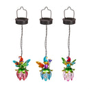20"H Solar Lantern, Hanging Whimsy Fairy Pendant, In CDU