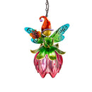 20"H Solar Lantern, Hanging Whimsy Fairy Pendant, In CDU