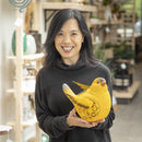 Solar Engraved Yellow Bird