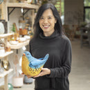 Solar Engraved Blue Bird