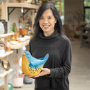 Solar Engraved Blue Bird