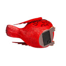 Evergreen Statuary,Solar Engraved Cardinal,6.3x8.78x8.66 Inches