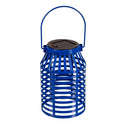 6"H Solar Lantern, Caged Design, In CDU