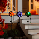 36"H Solar Garden Stake, Haunted House, In CDU