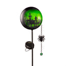 36"H Solar Garden Stake, Haunted House, In CDU
